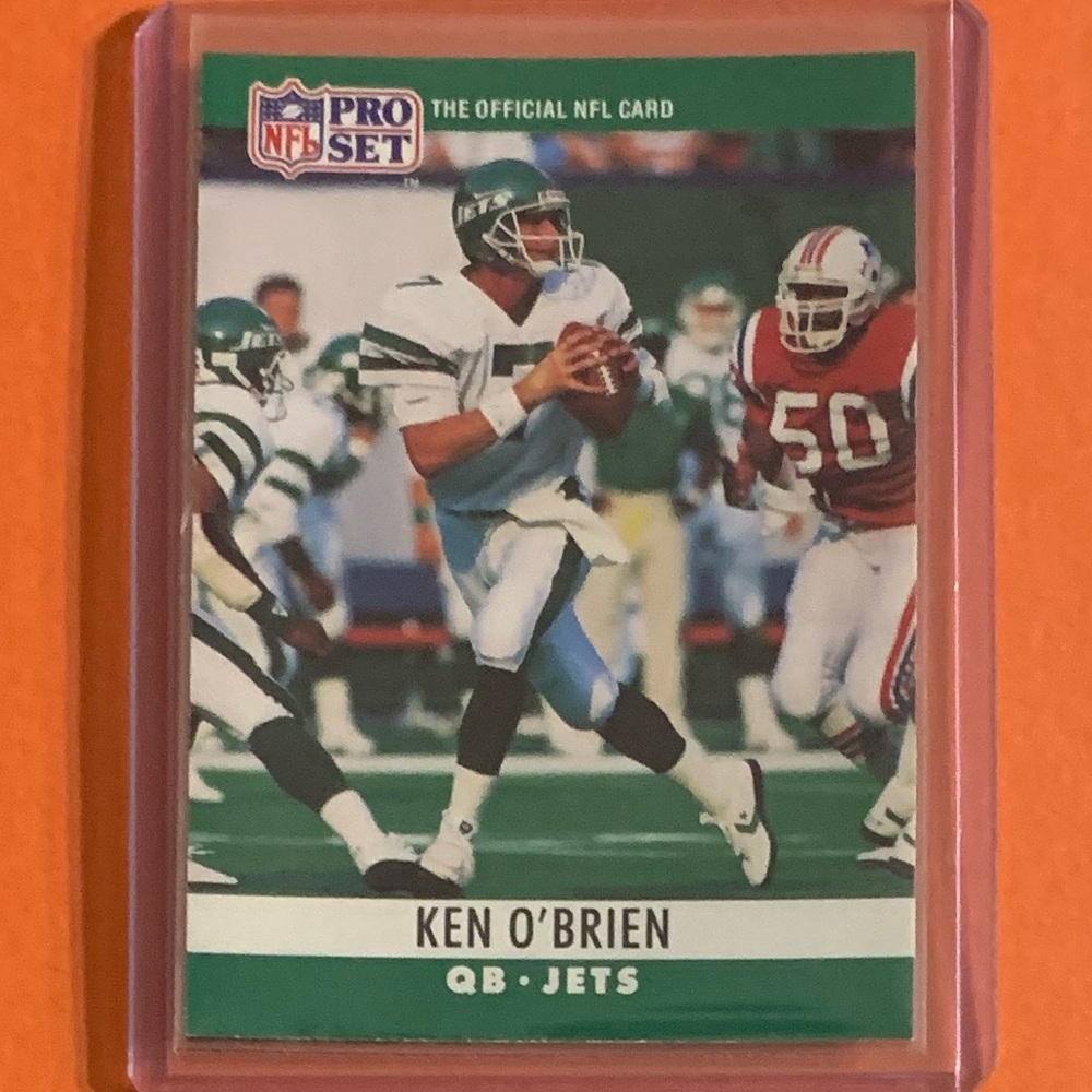 Ken O'Brien #239 1990 Pro Set Football Trading Card